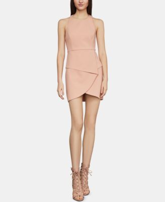 macys bcbg black dress