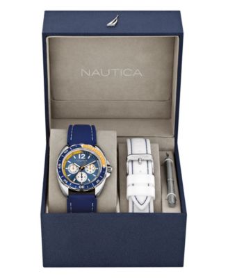 nautica men's sport ring multifunction watch