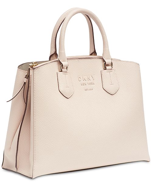 DKNY Noho Large Satchel, Created for Macy's & Reviews - Handbags ...