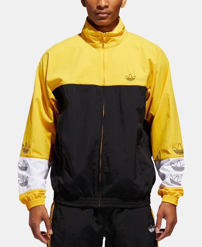 Adidas men's originals sale sportive colorblocked track jacket