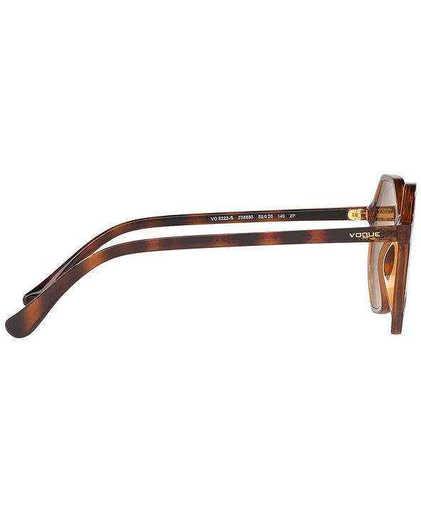 Vogue Eyewear Polarized Sunglasses, VO5222S 52 & Reviews - Sunglasses ...