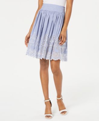 GUESS - Susan Cotton Eyelet Skirt