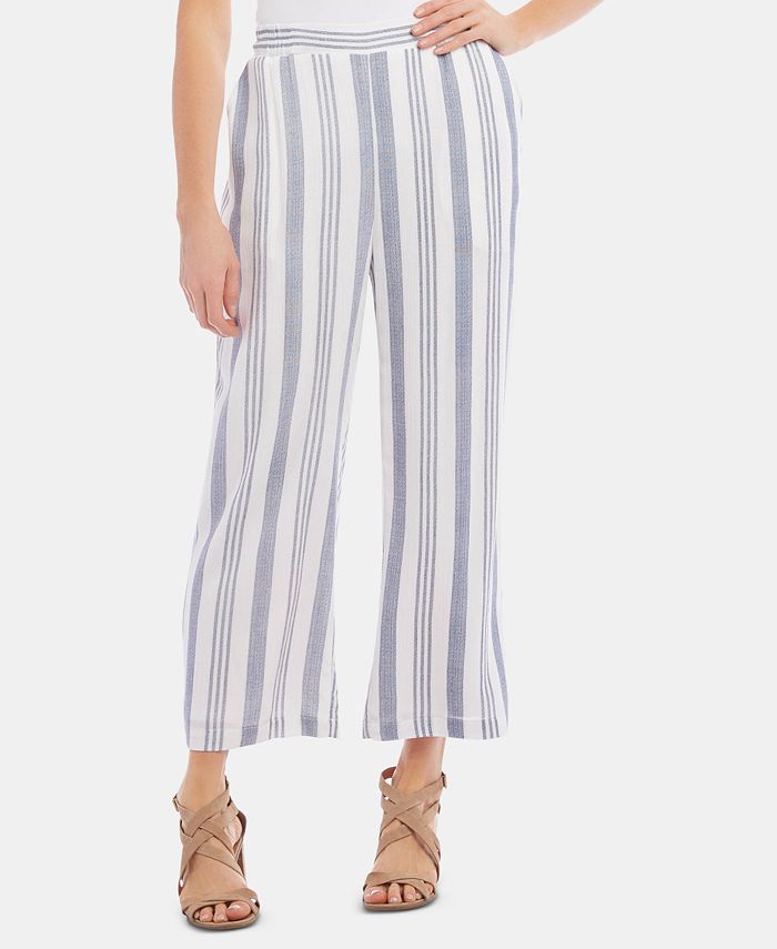 Karen Kane Striped Pull-On Pants - Macy's