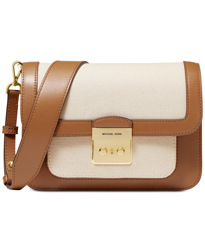 Michael Kors Sloan Editor Canvas Shoulder Bag & Reviews - Handbags &  Accessories - Macy's