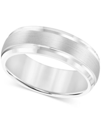 Triton Men's Cobalt Ring, 8mm Wedding Band - Macy's