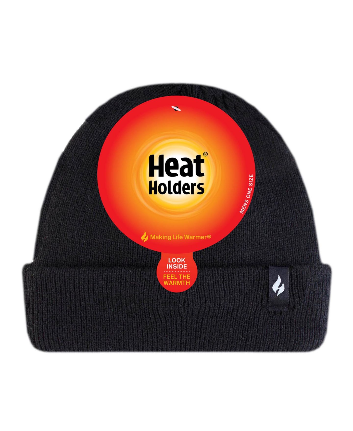 Мужские головные уборы Heat Holders Roll Up Hats, цвет: Чёрный — фото 2