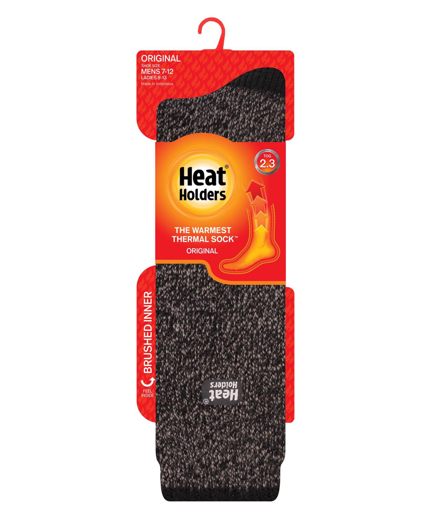 Мужские термоноски Heat Holders Original с длинным витым узором, цвет: Джинсовый — фото 3