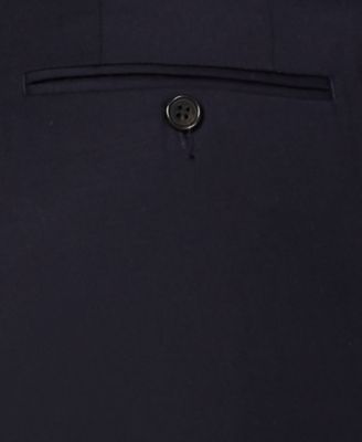 Lauren Ralph Lauren Men's Slim-Fit UltraFlex Navy Solid Suit Separates 