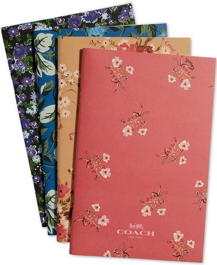 COACH Floral Notebook Set & Reviews - Handbags & Accessories - Macy's