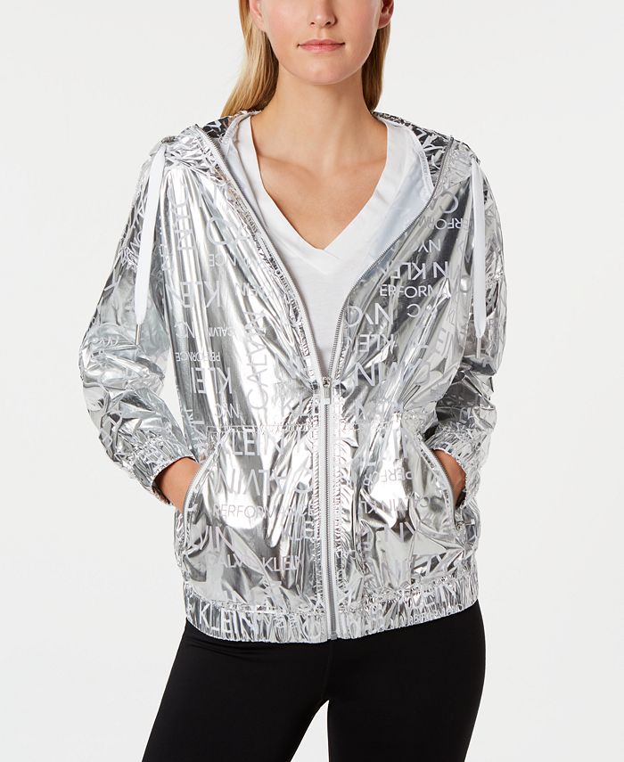 Calvin Klein Water-Repellent Hooded Jacket & Reviews - Jackets & Blazers -  Women - Macy's