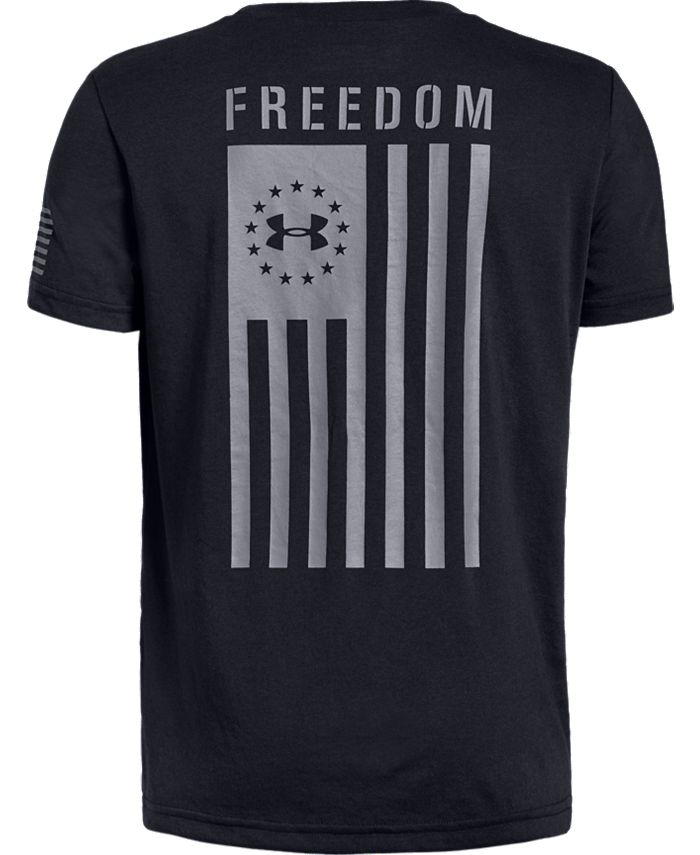 Under Armour Big Boys Freedom Flag T-Shirt - Macy's