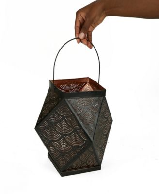 Mind Reader Hexagon Hanging Lantern