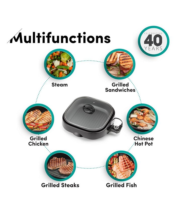 Aroma ASP218B 4 Quart 3in1 Grillet Macy's