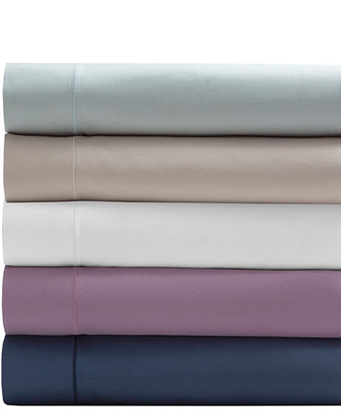 Elite Home Cool Comfort Cotton Solid King Sheet Set Macy's