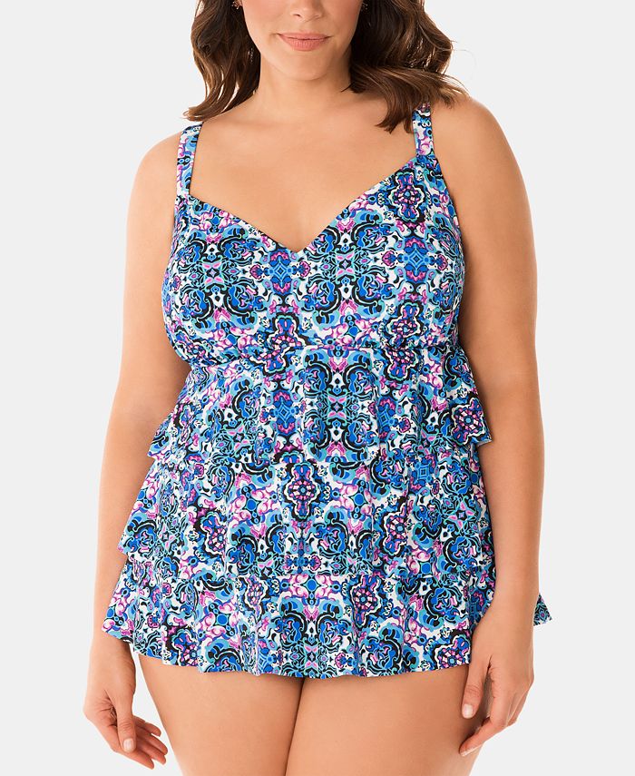 Macys deals plus swimwear