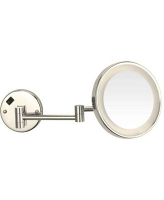 round light up makeup mirror