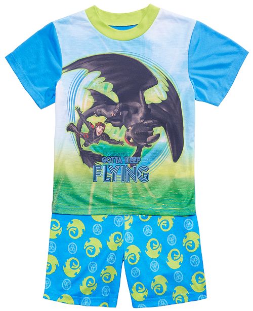 Ame Little Big Boys 2 Pc How To Train Your Dragon Graphic