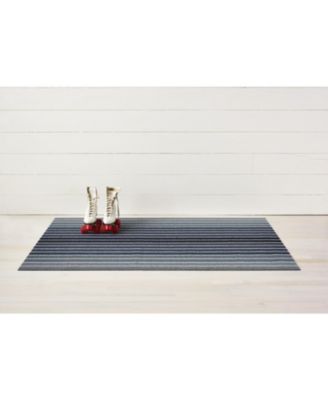 Block Stripe Shag Utility - 24" x 36"