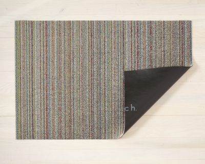 Skinny Stripe Shag Mat 18" x 28"
