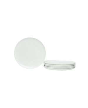 Red Vanilla Every Time 8.5" Coupe Salad Plate In White