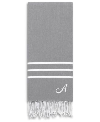 Linum Home - Personalized Alara Turkish Pestemal Beach Towel