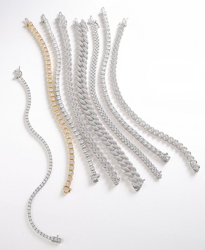 Macy's - Diamond Miracle Tennis Bracelet (3 ct. t.w.) in 14k Gold