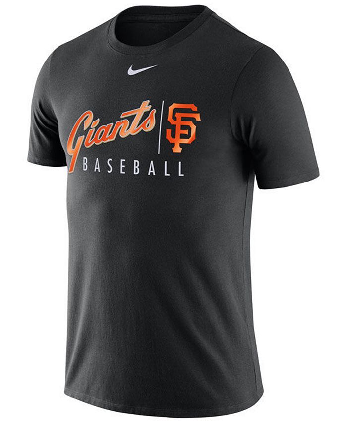Nike Men's San Francisco Giants Dri-FIT Practice T-Shirt - Macy's