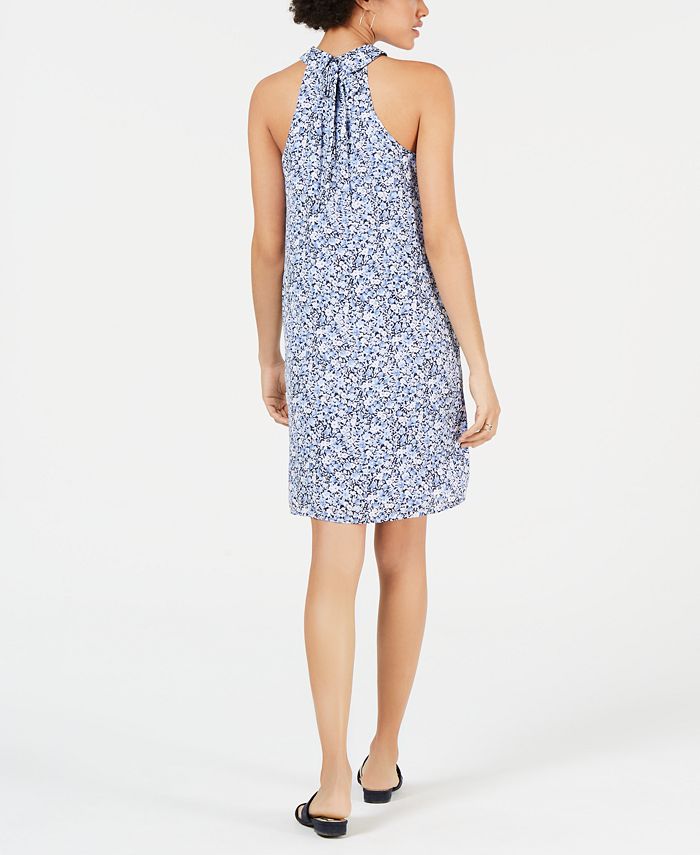 Maison Jules Printed Button-Up Sleeveless Dress, Created for Macy's ...