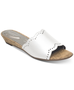 image of Rockport Women-s Total Motion Zandra Slide Sandals Women-s Shoes