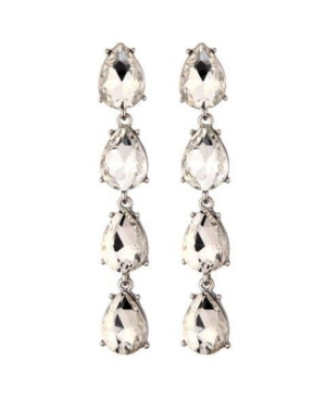 image of Nicole Miller Four Teardrop Stone Earring