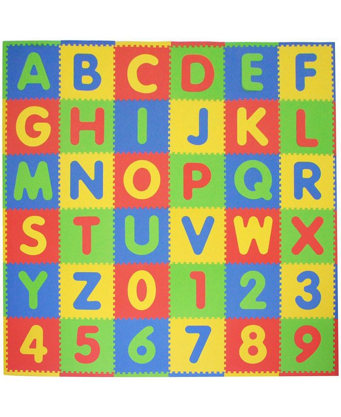 Tadpoles 36 Piece Foam Play Mat Set Macy's