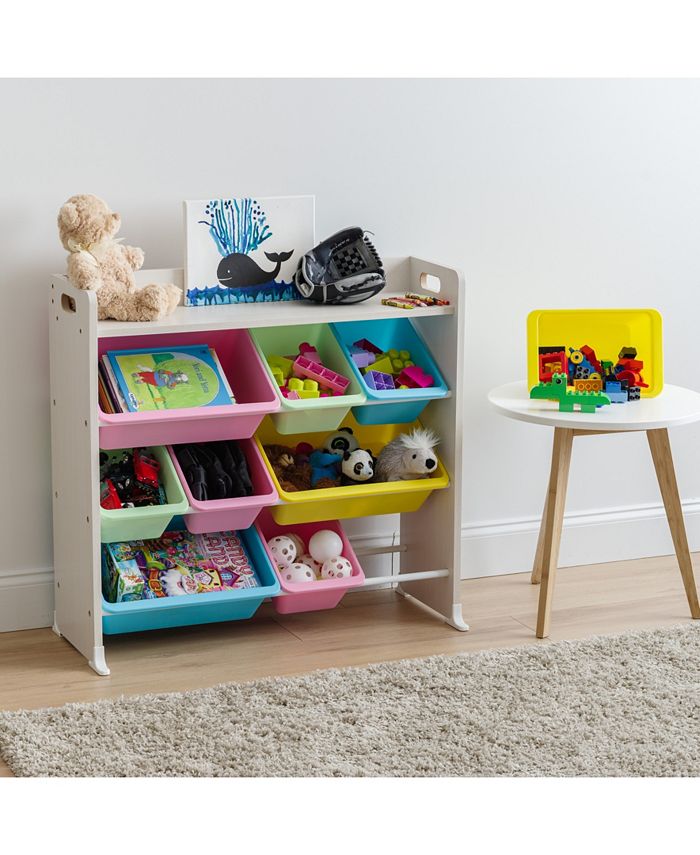 IRIS USA 3Tier Storage Bin Rack With Shelf Macy's