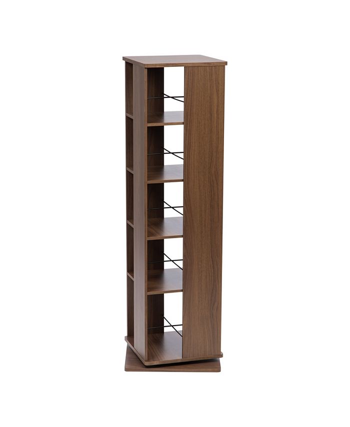 IRIS USA 5 Tier Revolving Bookshelf Macy's