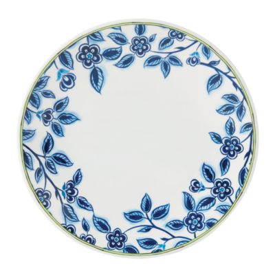 Dansk - Salad blue floral, 9"
