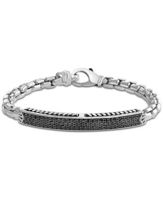 EFFY Collection EFFY® Black Sapphire Cluster Bracelet (1-7/8 ct. t.w ...