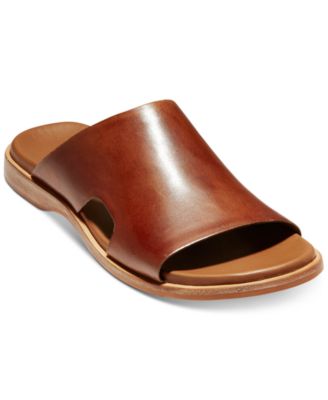 cole haan goldwyn leather slides