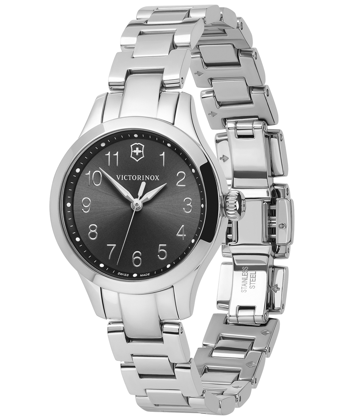 Shop Victorinox Women's Alliance Xs Stainless Steel Bracelet Watch 28mm