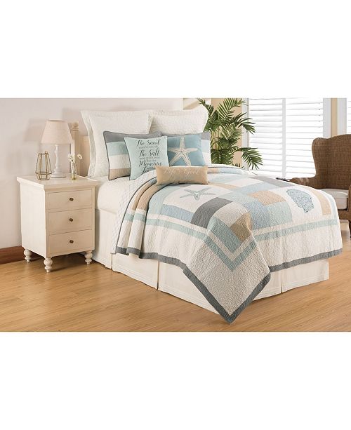 C&F Home Driftwood Shores King Quilt Set & Reviews Quilts