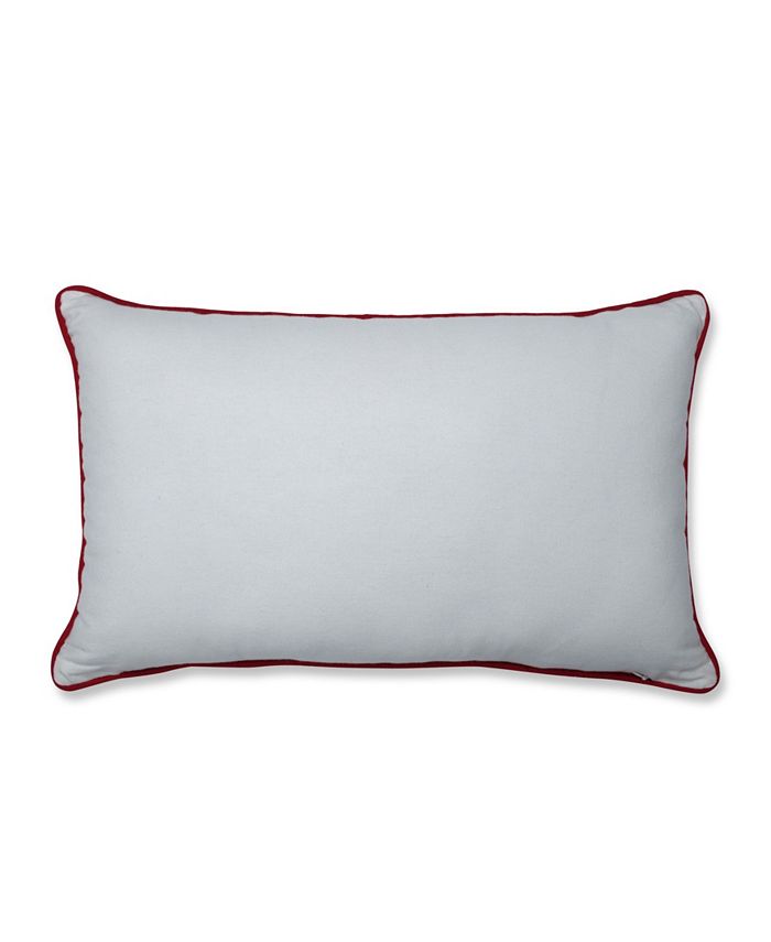 Pillow Perfect Deck The Halls Lumbar Pillow Macy's