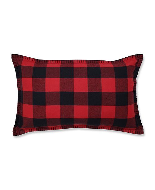 Pillow Perfect Buffalo Plaid Lumbar Pillow & Reviews Decorative