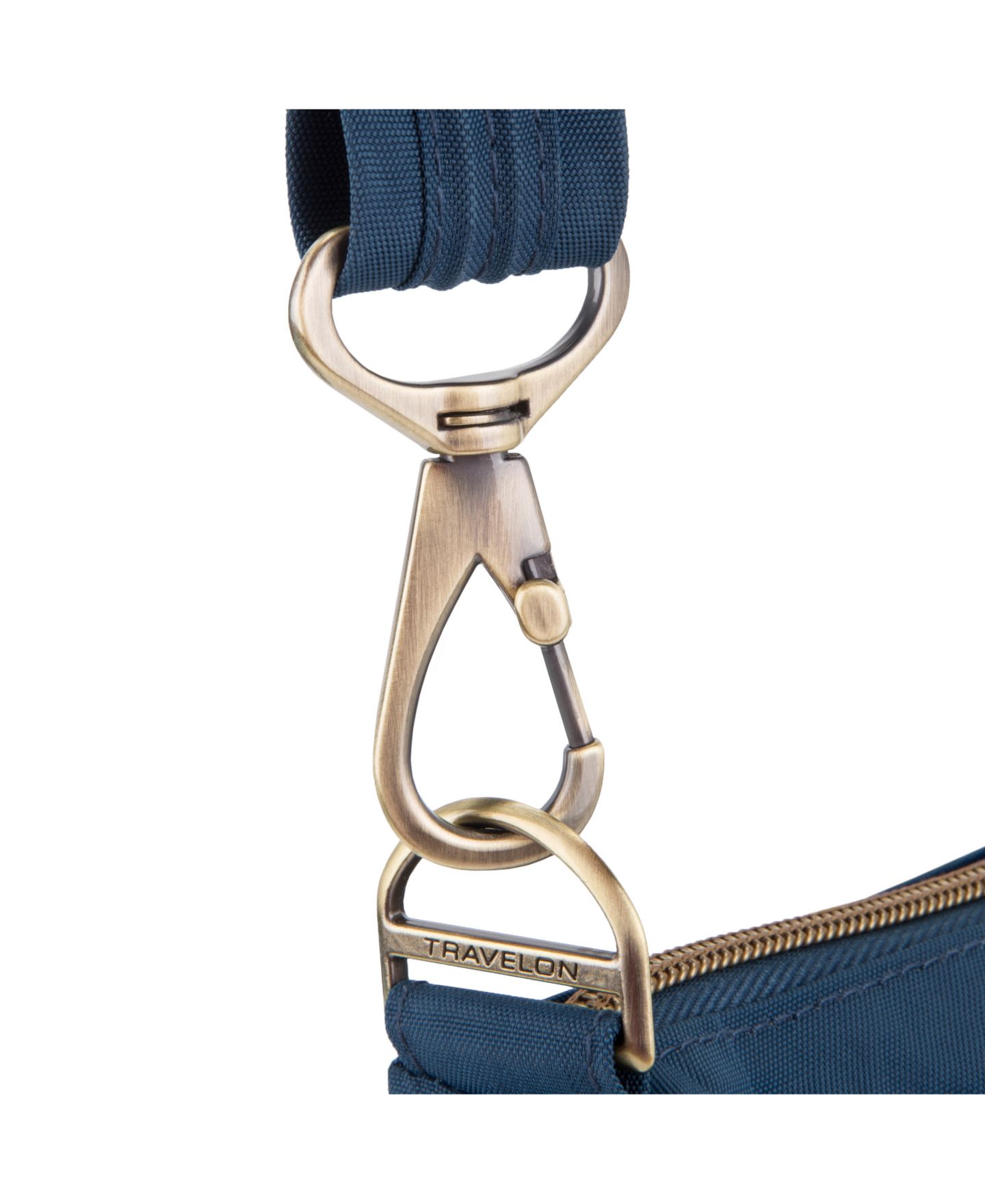 Женская сумка Travelon Anti-Theft Signature 3 Compartment Crossbody, цвет: Чёрный — фото 15
