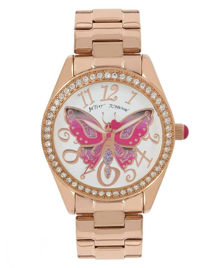 Betsey johnson butterfly watch store