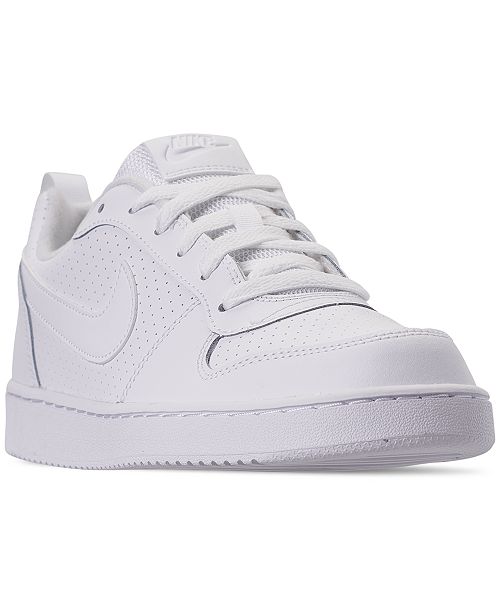 Nike Big Kids Court Borough Low Casual Sneakers From Finish Line
