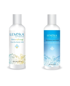 3 Stories Trading Lemyka 2 Pack Body Milk with Baby Wash