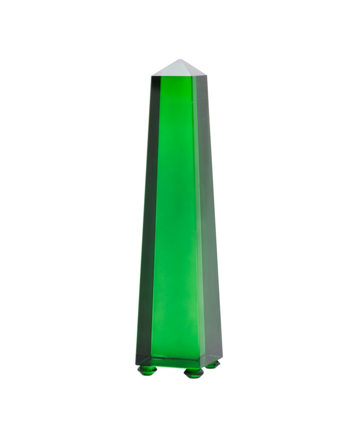 Ab Home Alighieri Solid Obelisk In Green