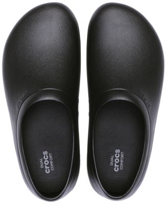 Crocs Men's and Women's On-The-Clock Work Slip-on Clogs from