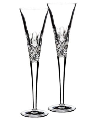 Monique Lhuillier Waterford - Set of 2 Ellypse Flutes