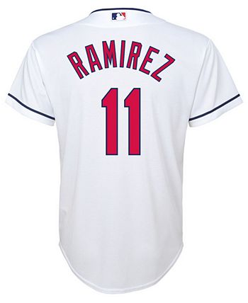 Majestic Big Boys Jose Ramirez Cleveland Indians Player Replica