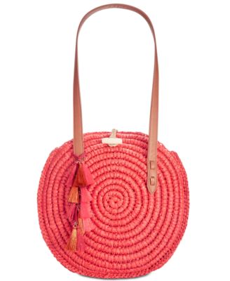 INC International Concepts - Straw Circle Tote