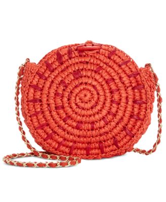 INC International Concepts - Straw Circle Crossbody
